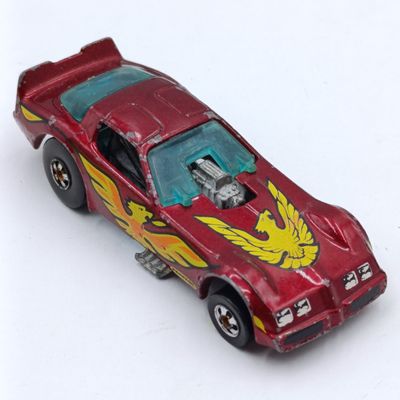 Vintage Hot Wheels Pontiac Trans am Firebird dragster die-cast toy car