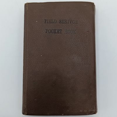 SA Union Defence Force Field service pocket book - 1928 issue