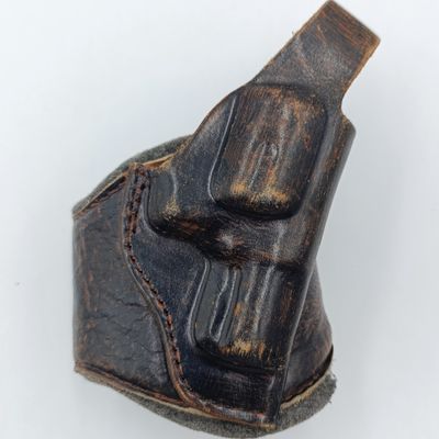Vintage ankle holster for 38 snub nose revolver - clip missing