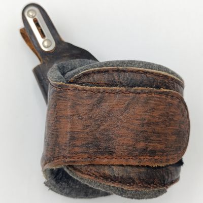 Vintage ankle holster for 38 snub nose revolver - clip missing