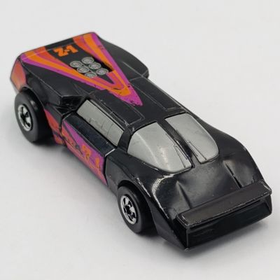 Vintage Hot Wheels Z1 Side grinder crack-up die-cast toy car