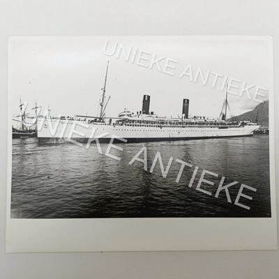 Antique photo reprint of Walmer castle in Cape Town Harbour