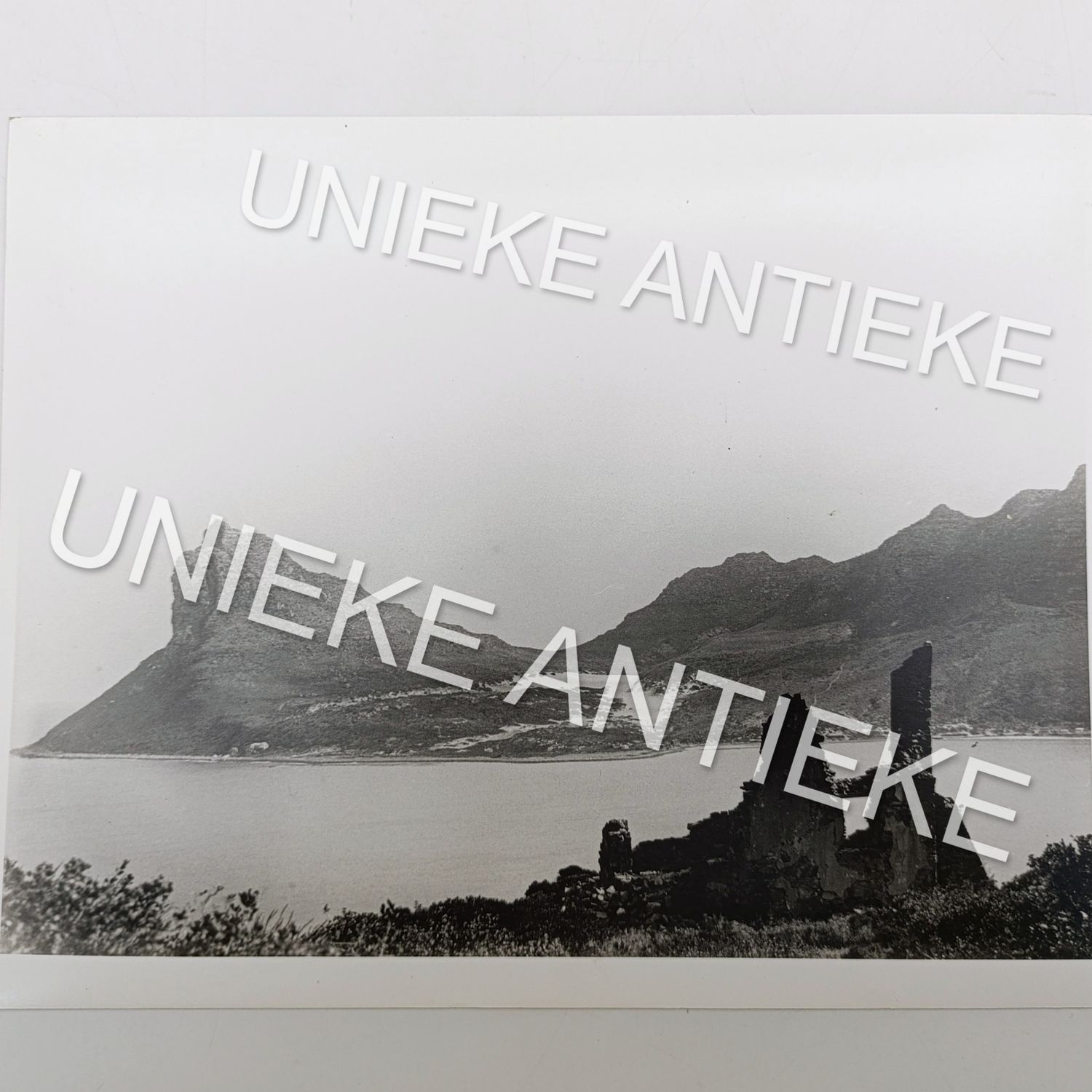 Antique photo reprint of Hout Bay Harbour