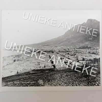 Antique photo reprint of Cape Town looking east