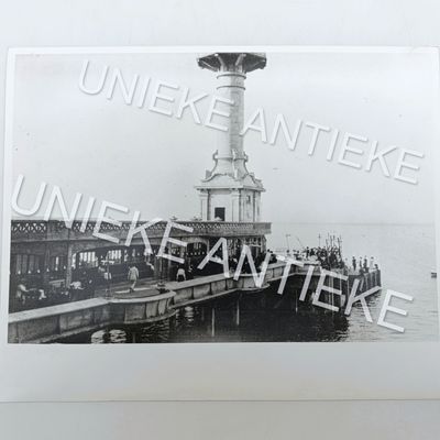 Antique photo reprint of Cape Town Pier