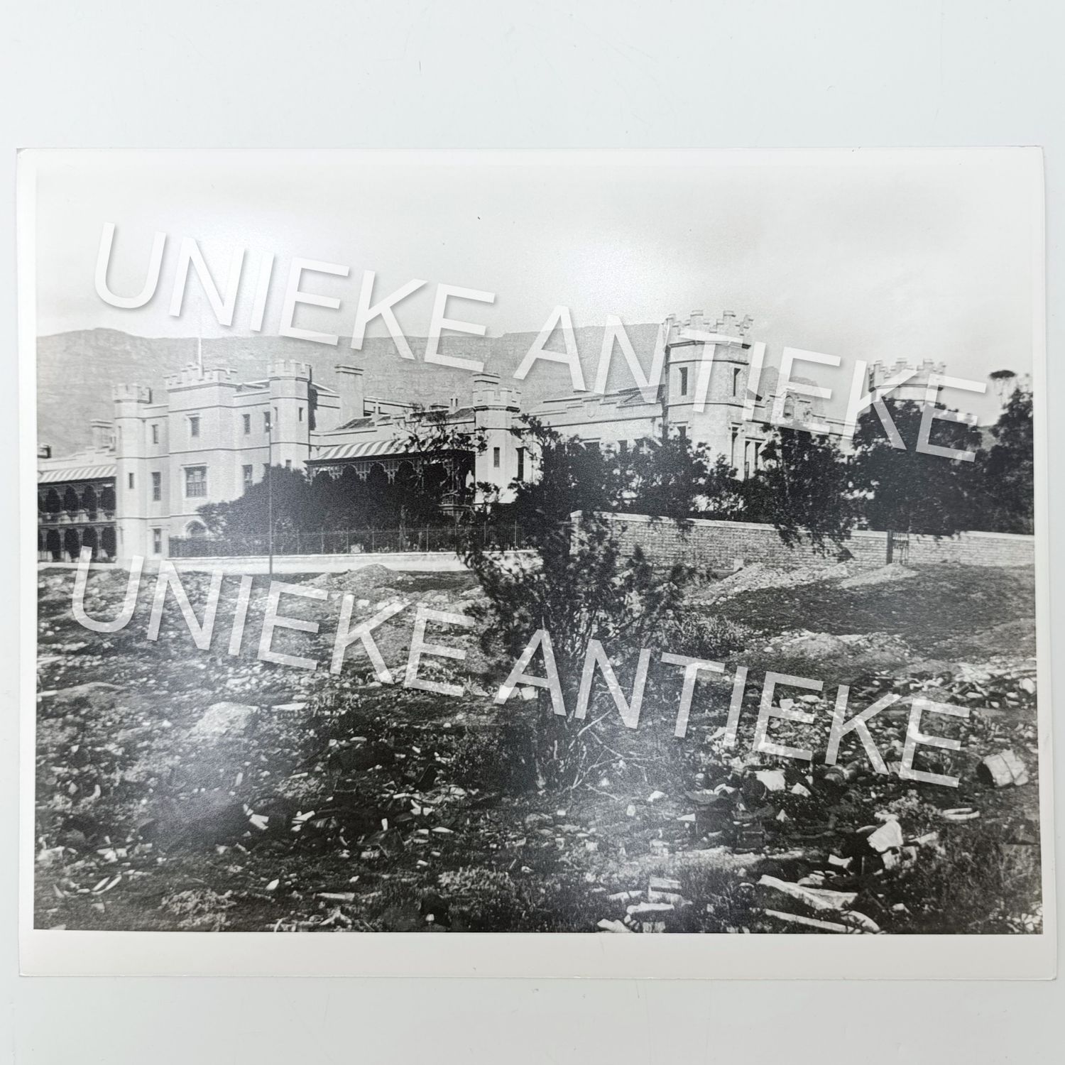Antique photo reprint of Somerset Hospital, Cape Town