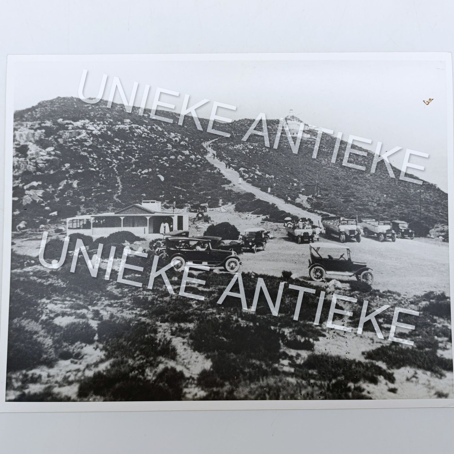 Antique photo reprint of Cape Point Lighthouse