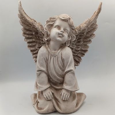 Beautiful Angel boy resin Statue - height 35cm