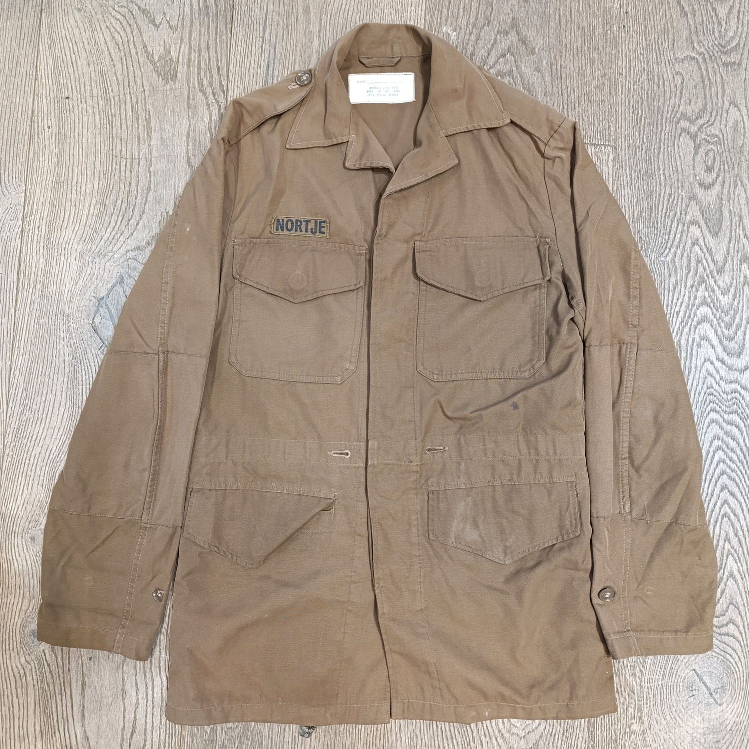 SADF Nutria bush jacket - size small