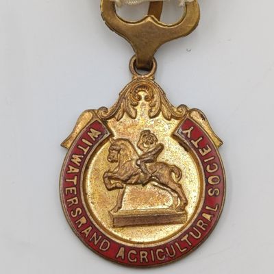 Witwatersrand Agricultural Society Judge medal 1936-37 - No. 547