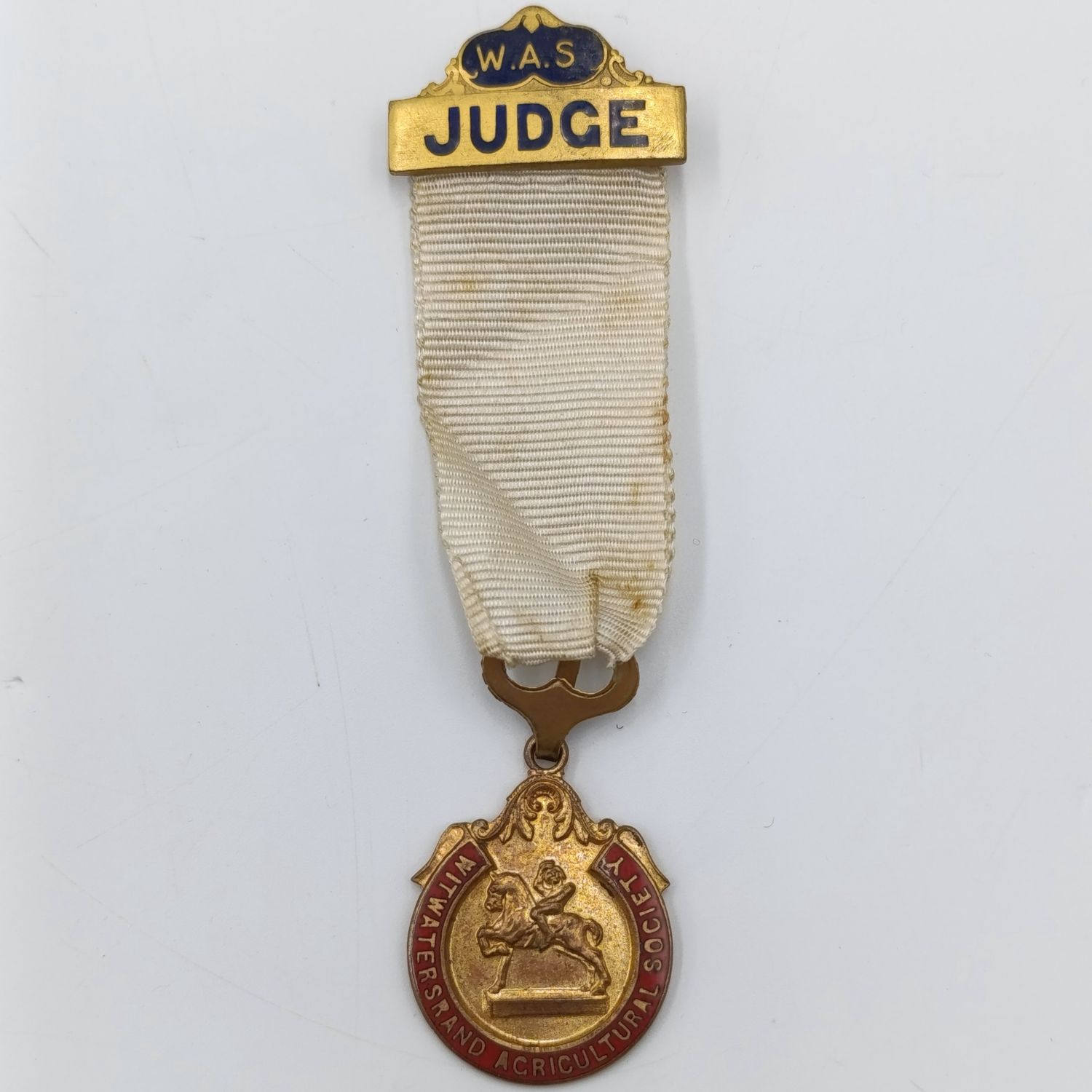 Witwatersrand Agricultural Society Judge medal 1936-37 - No. 547
