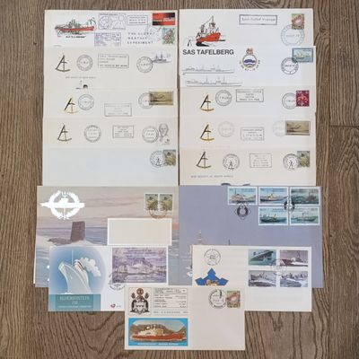 Lot of 15 shipping covers - some scarcer - look closely