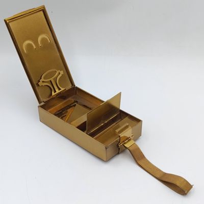 1930&#39;s LSM Parklane all-in-one vanity compact - gold colour - very unique