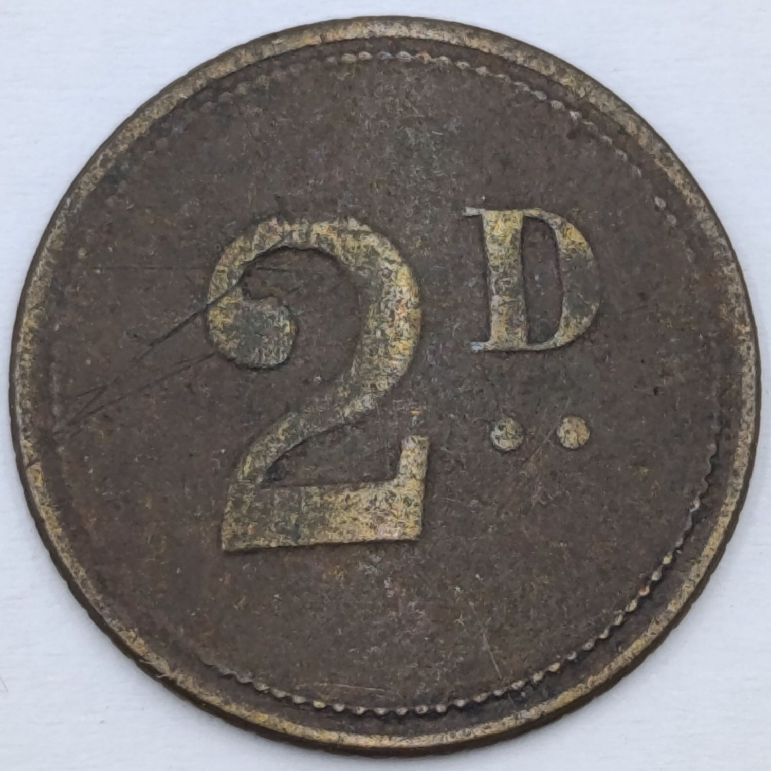 The van Ryn wine and Spirt company 2 pence token