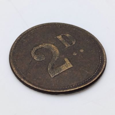 The van Ryn wine and Spirt company 2 pence token