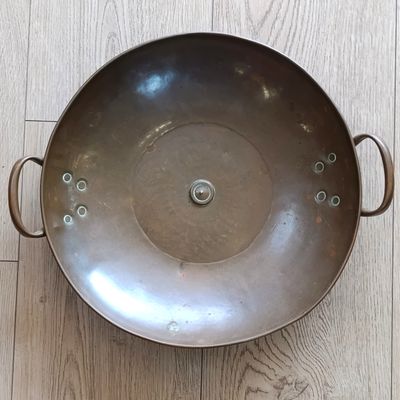 Antique Copper two handle pan