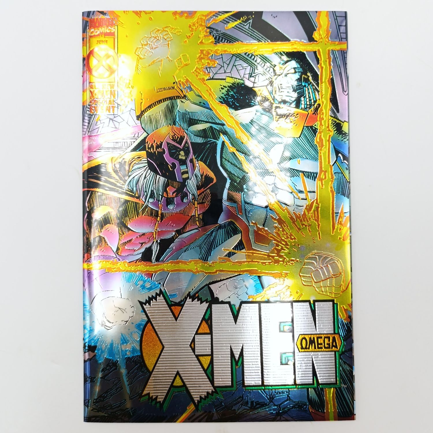Marvel X-Men Omega comic No.1 - June 1995 foil cover issue
