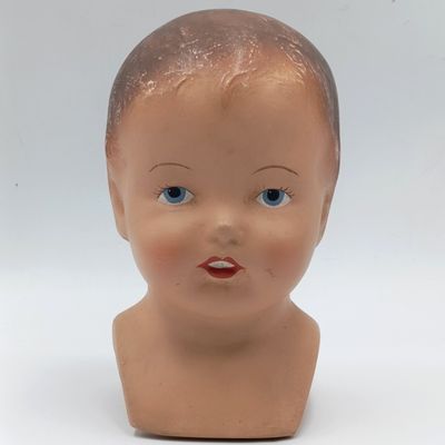Antique Composition doll head
