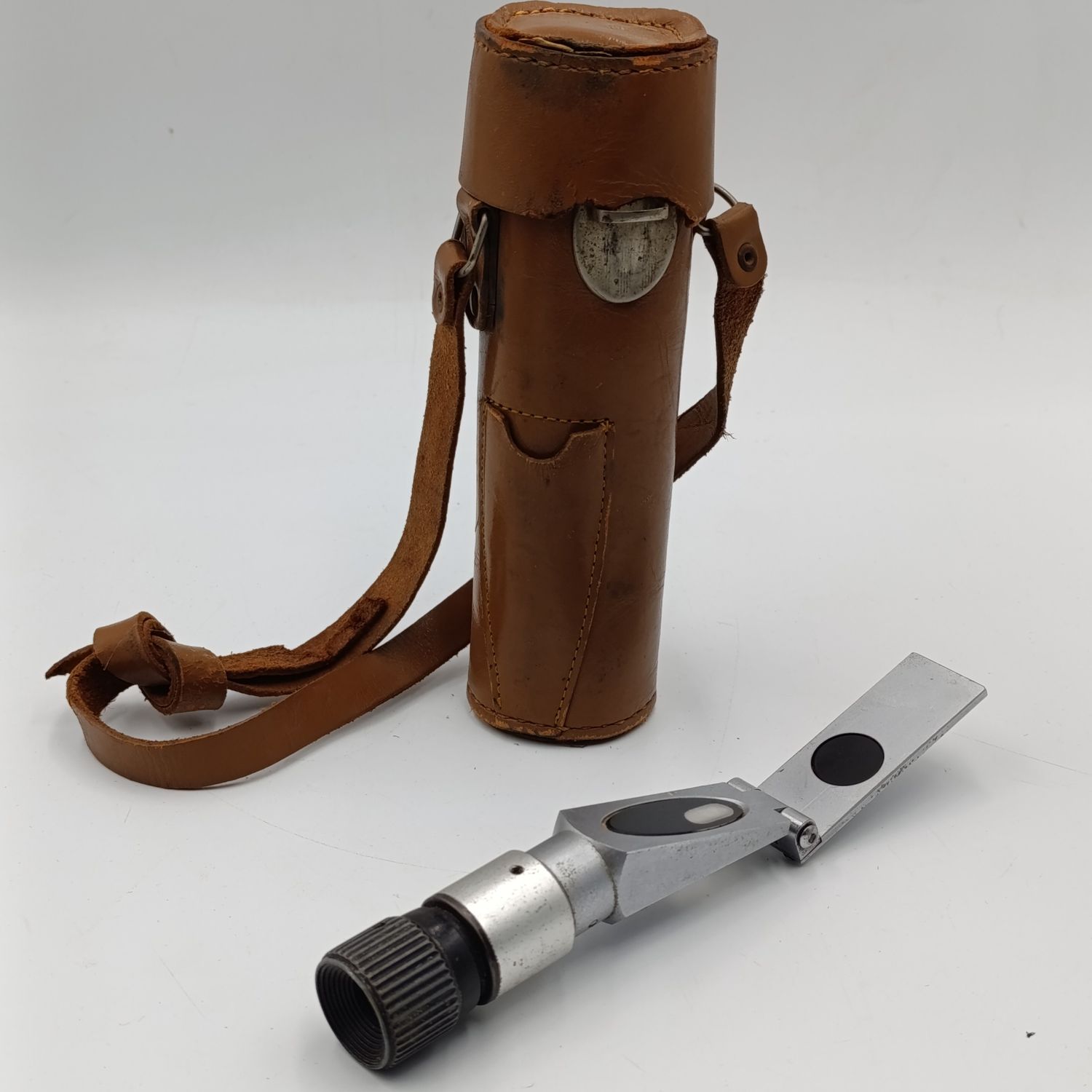 Vintage Atago 45-82% refractometer in pouch