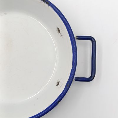 Vintage Kockums Sweden 12cm enamel dish
