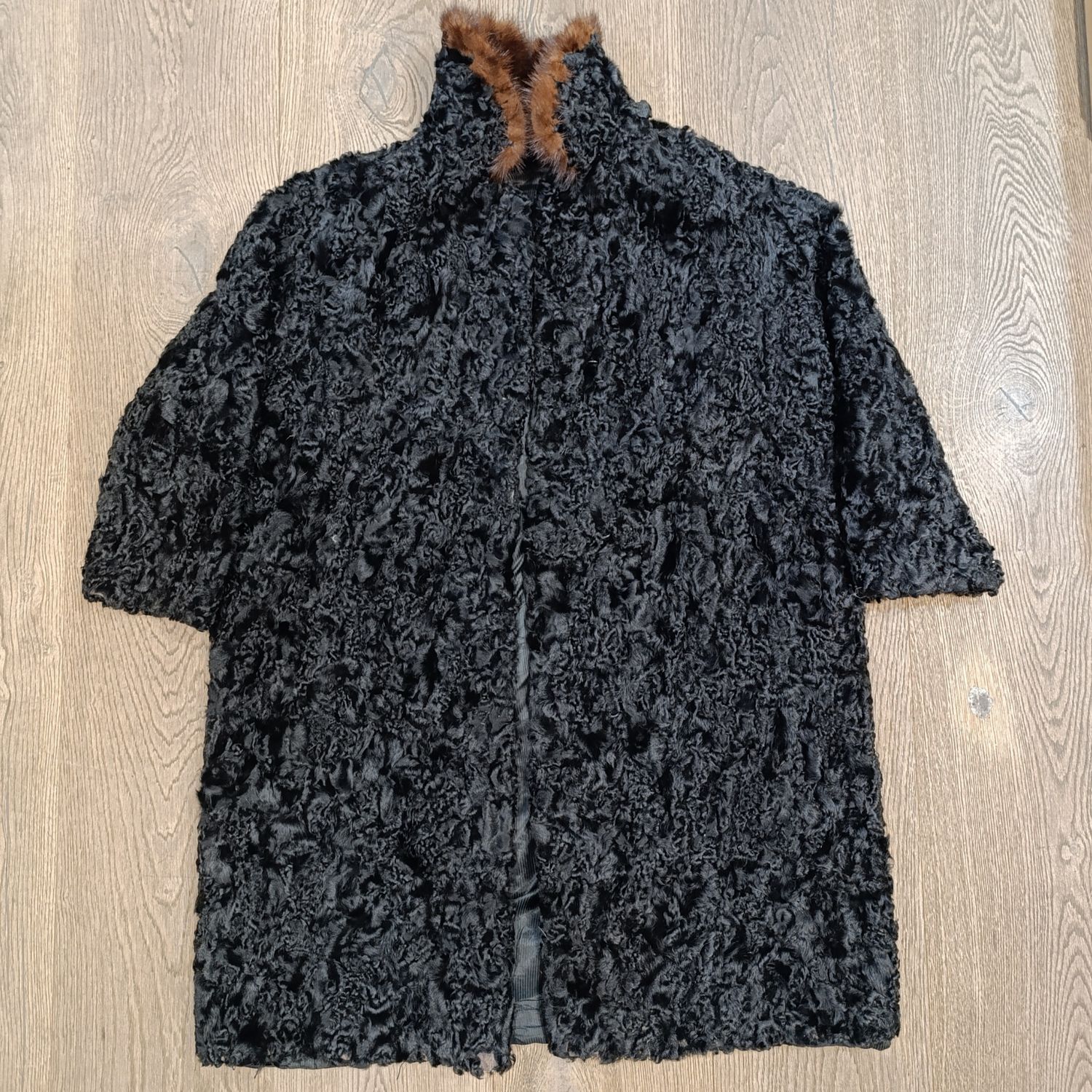 Vintage Karakul fur coat