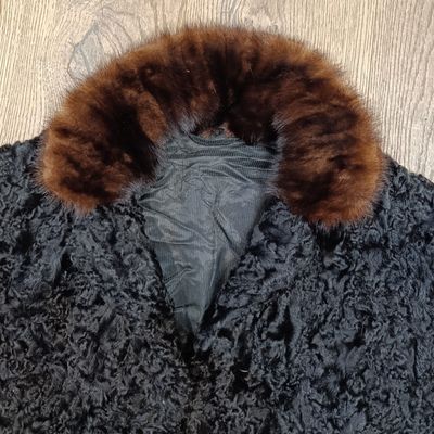 Vintage Karakul fur coat