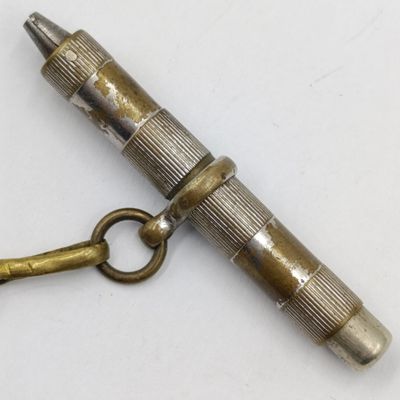 Antique pocket watch winding key
