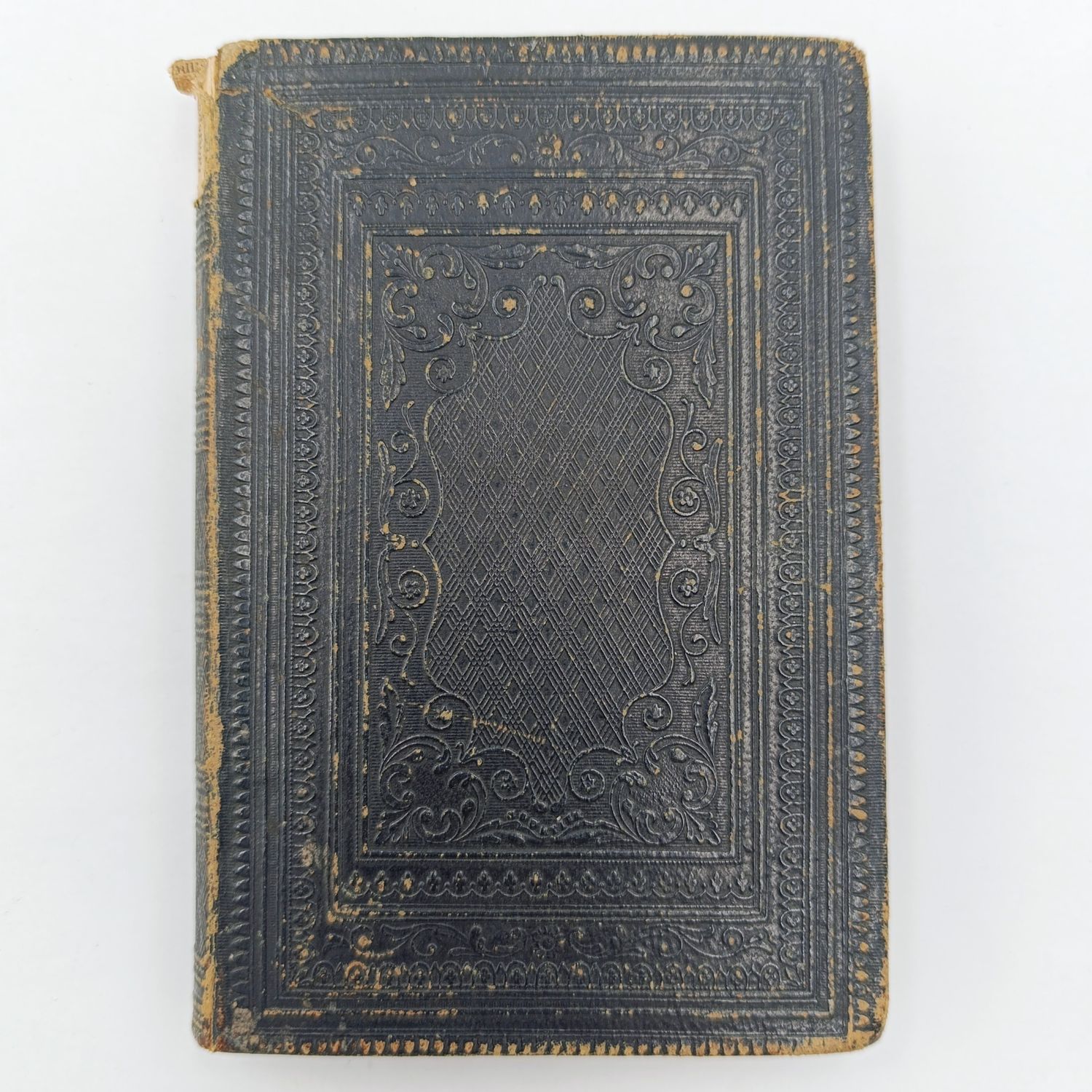 Sunday service book (Wesley&#39;s hymas) printed 1852 inscribed AA Louw 1861
