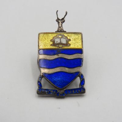 1 Vintage Wits University silver hallmarked button hole pin