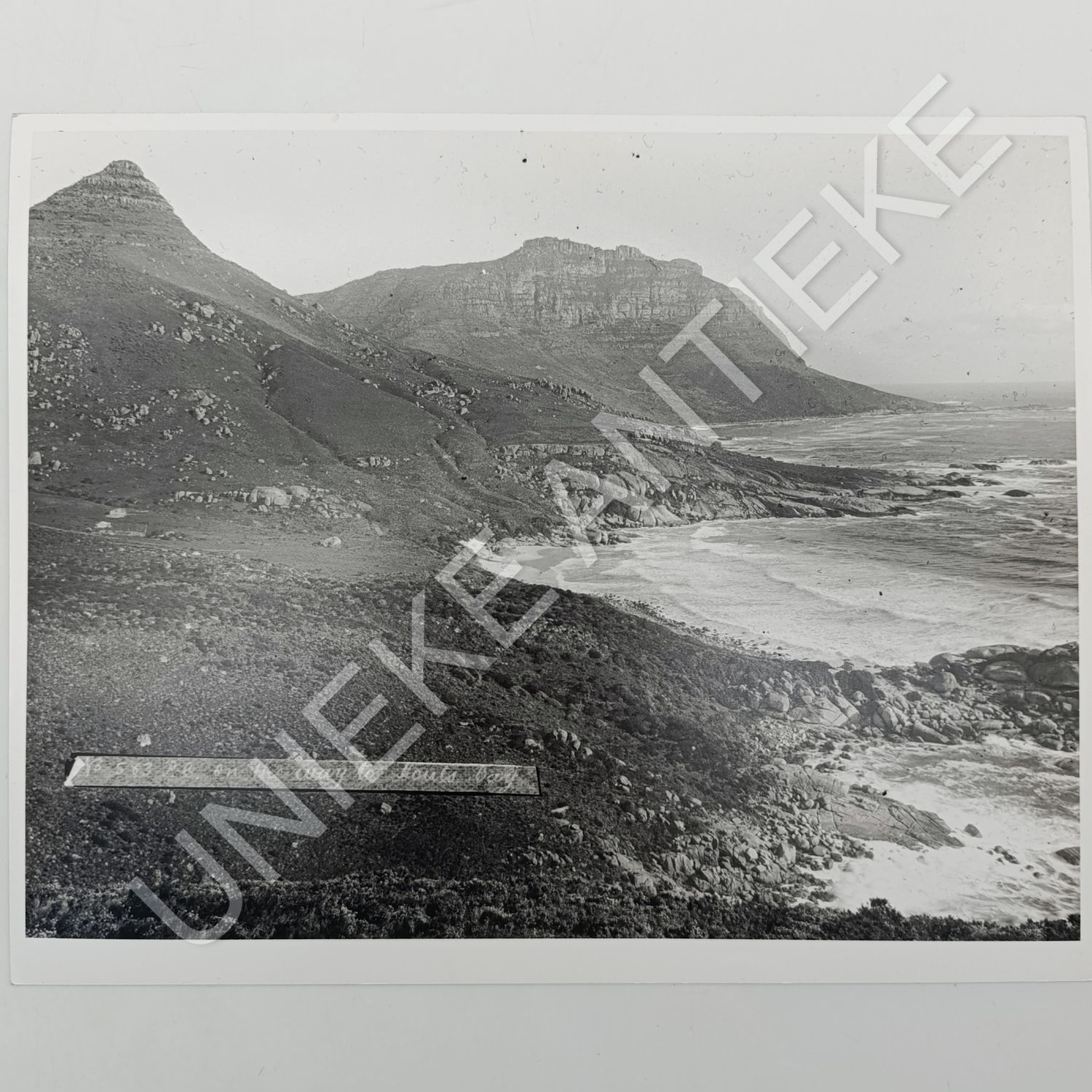 Antique photo reprint of Llundudno beach