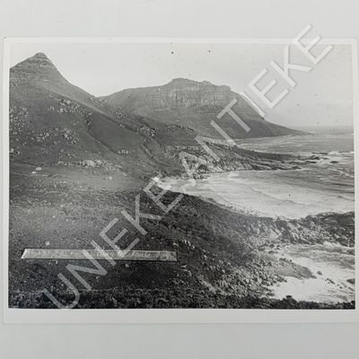 Antique photo reprint of Llundudno beach