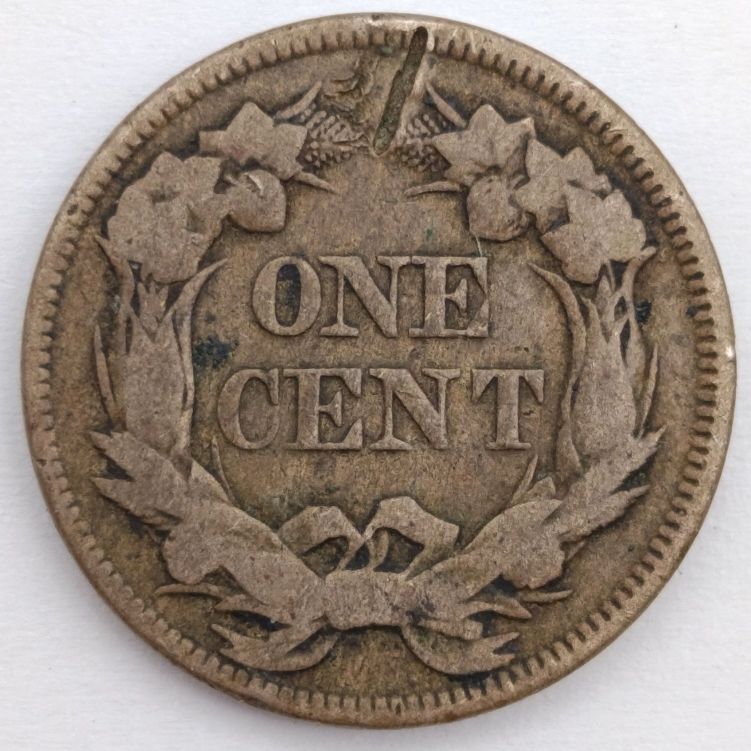 USA 1858 Flying Eagle cent VG