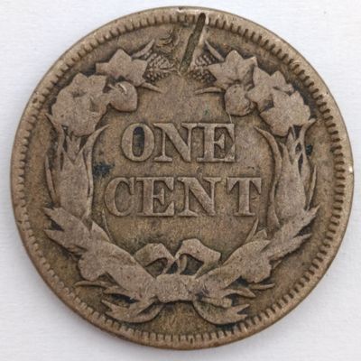 USA 1858 Flying Eagle cent VG