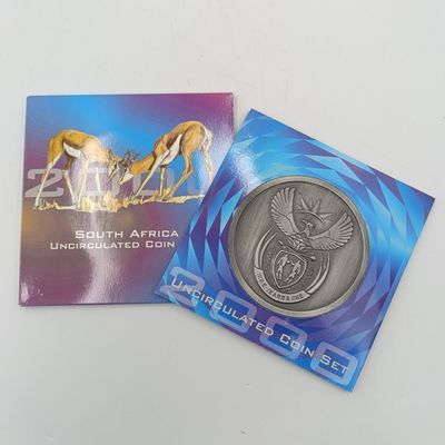 2000 South African uncirculated coin set - new coat of arms