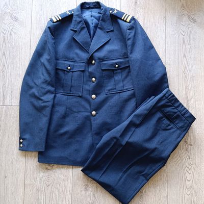 SA Air Force Lieutenant - Colonel tunic and trousers with rank epaulettes