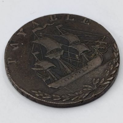 1794 PORTSEA Half Penny token - excellent condition