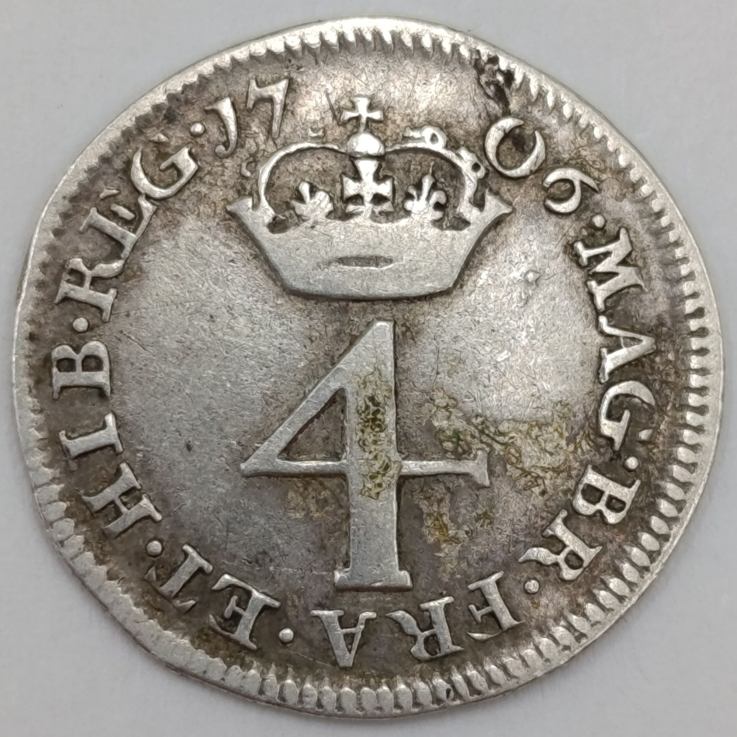 1706 Great Britain 4 Pence