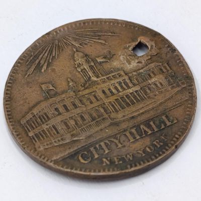 Ballenhagen and Camp New York City Hall token