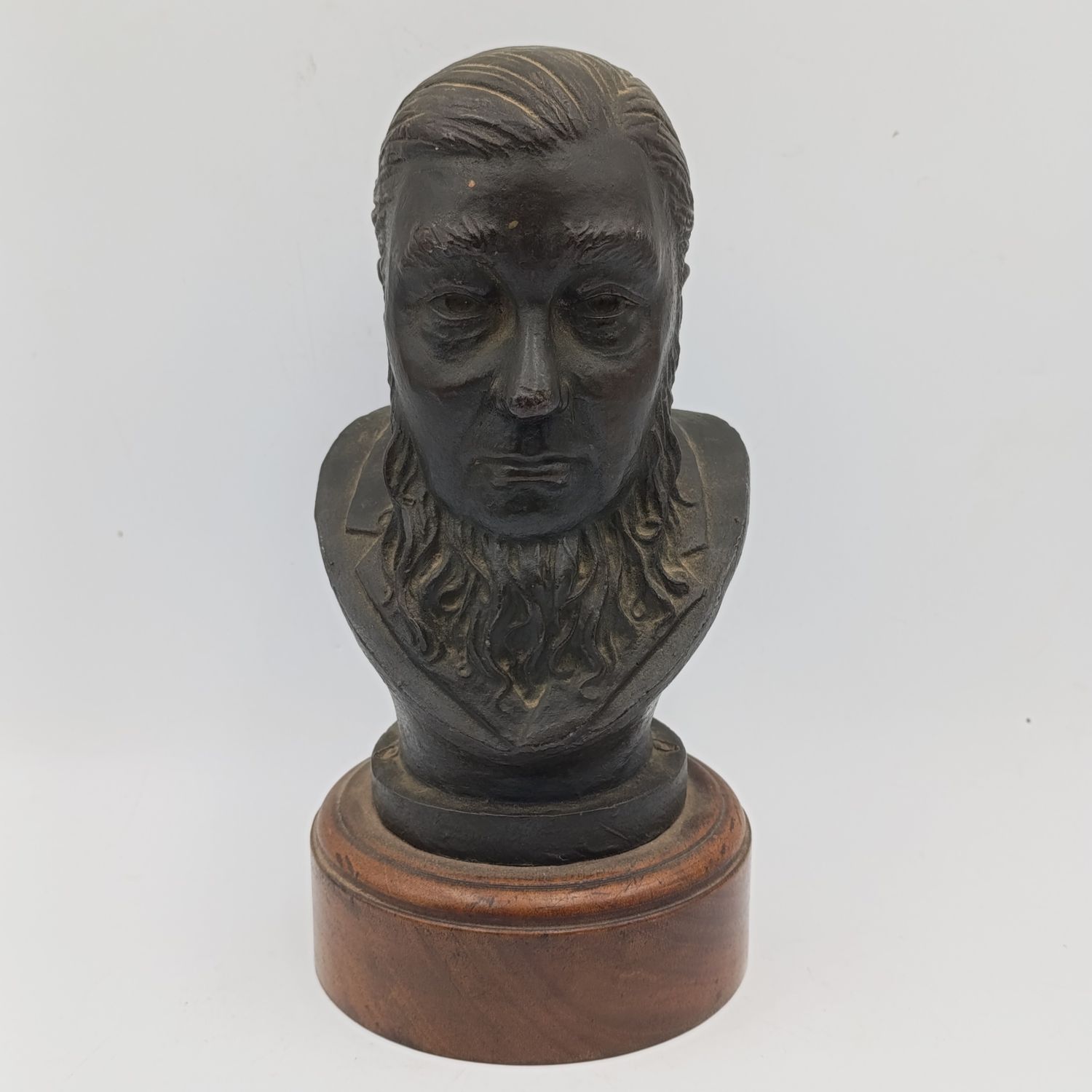 Sculpture of Paul Kruger by Coert Steynberg - Bronze - height 21,5cm with base