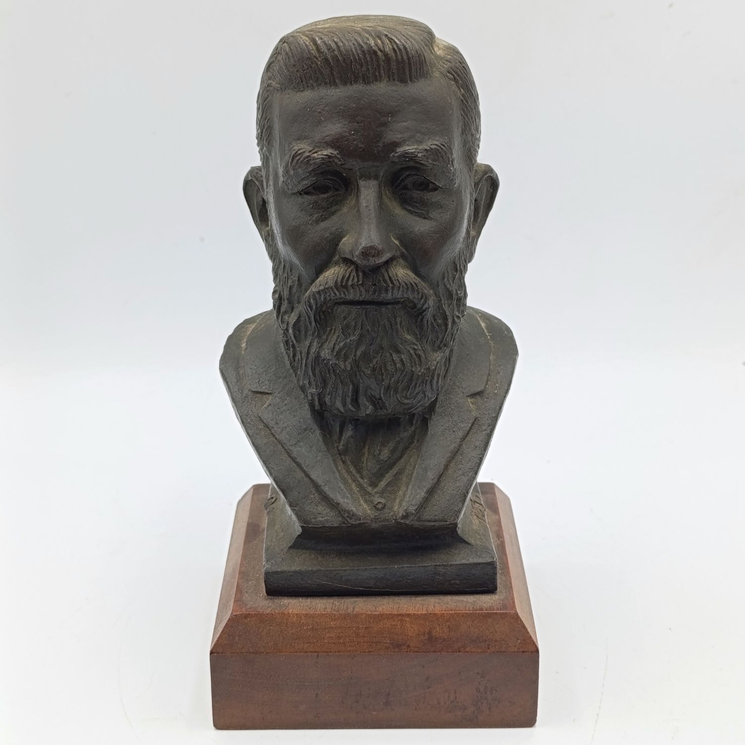 Bronze Sculpture of Christiaan de Wet by Coert Steynberg - height 21,5cm with base