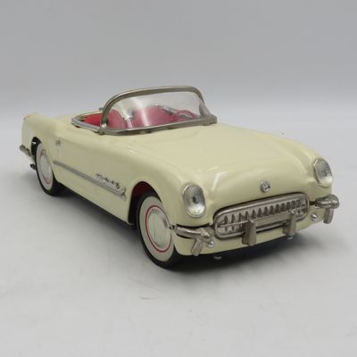 Vintage Chevrolet MF317 tinplate friction toy car