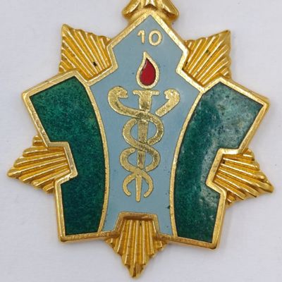 South African First Aid League 10 years medal