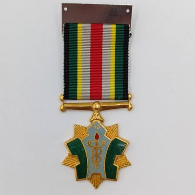 South African First Aid League 10 years medal