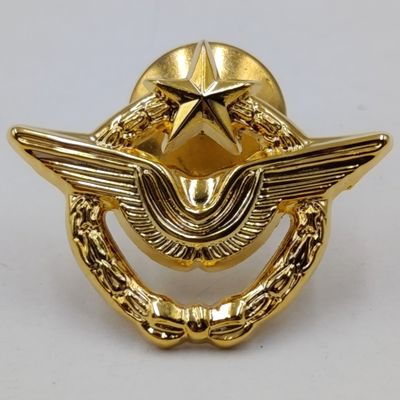 French Air Force pilot lapel pin badge