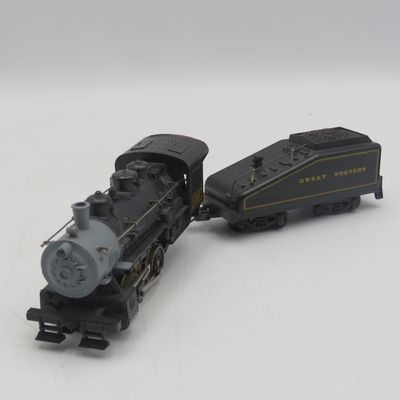 Lima Great Western 6035 steam locomotive with coal tender 0-4-0- scale HO