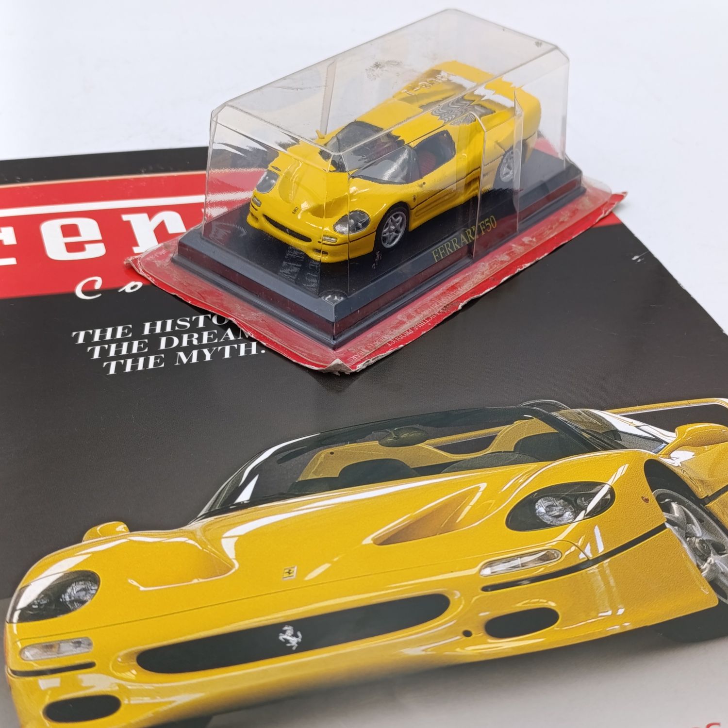 Ferrari F50 die-cast model car - scale 1/43
