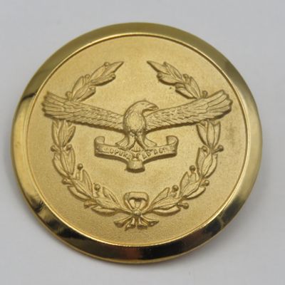 SA Air Force ladies organisation gold colour badge