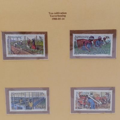 Venda album with almost 700 stamps most mint not hinged but also used on cover 1979 and later