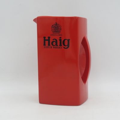Vintage Haig Scotch whisky porcelain pitcher
