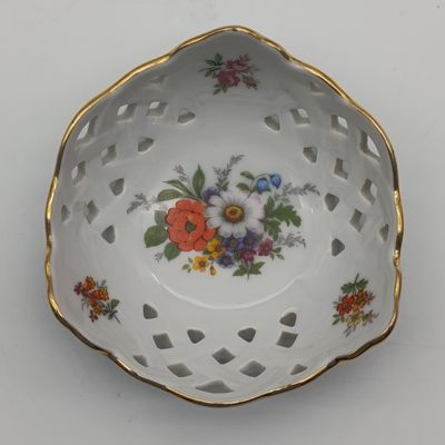 Vintage Dresden Sweets dish